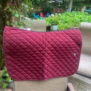 Maroon Oglivy Baby Pad